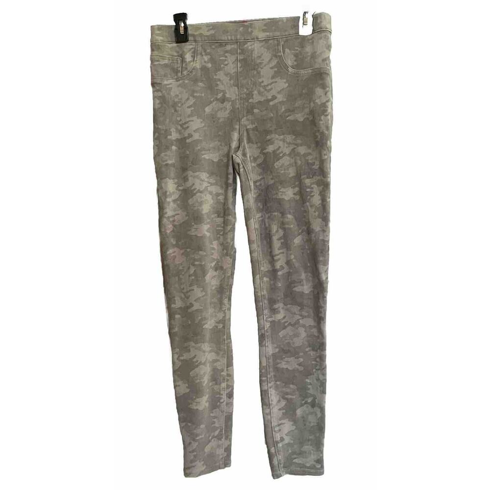 Spanx Jeanish Leggings Ankle Shaping Camo‎ 20018R Womens Large